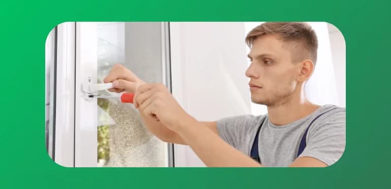 Routine window and door maintenance to extend their lifespan