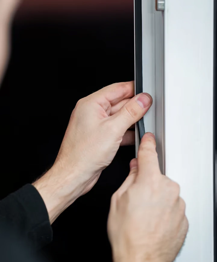 Checking the keep and strike plate on a uPVC door