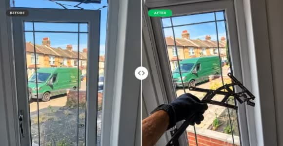 Side-hung uPVC casement window with a new shootbolt lock