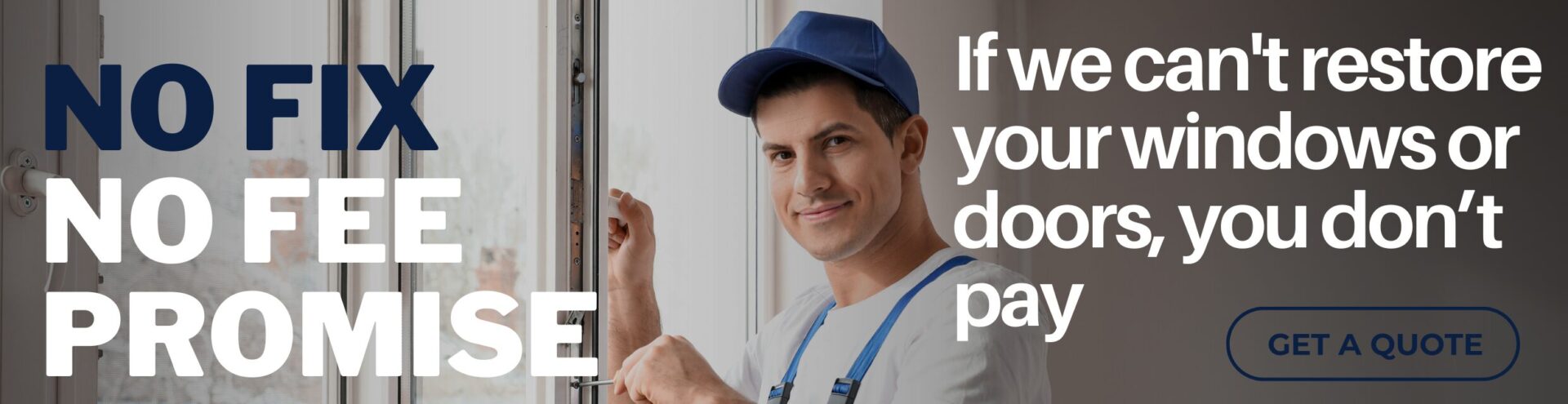 no fix no fee double glazing repairs in London