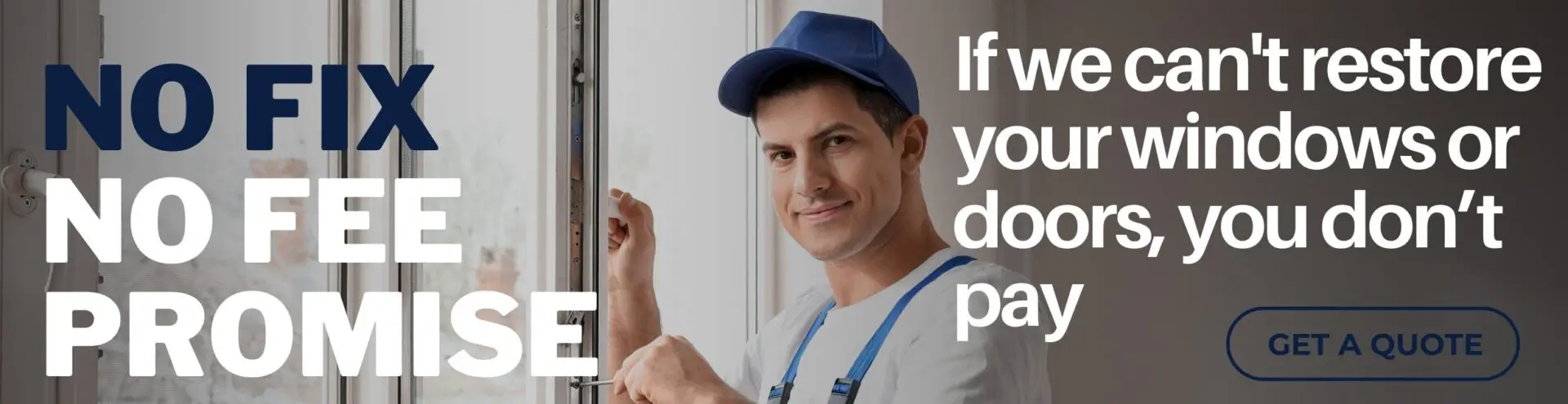 guarantee for upvc window and door repair service in London